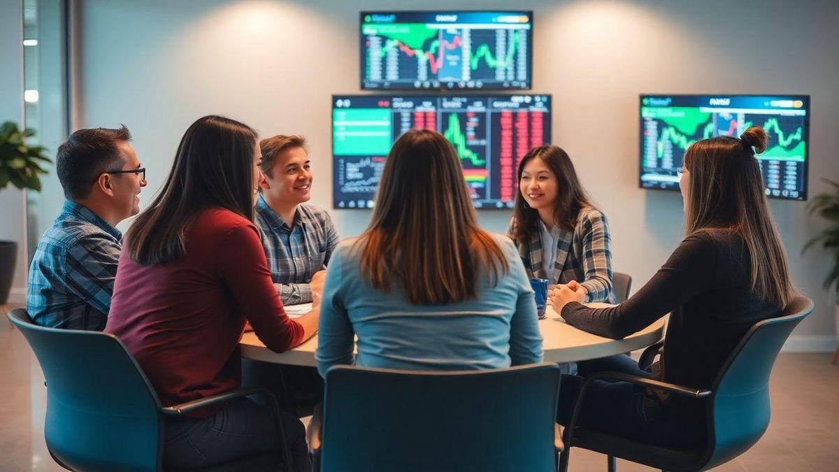 Comunidade e Suporte no Trading Esporte Clube